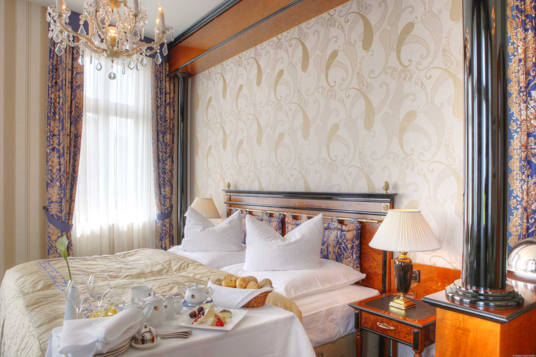 Stilvoll und luxuriös: Zimmer im 5-Sterne-Grandhotel Ahlbecker Hof.